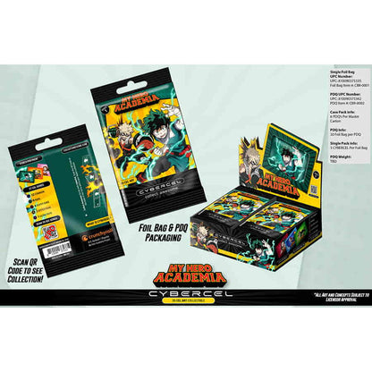 Cybercel My Hero Academia Trading Cards Series 1