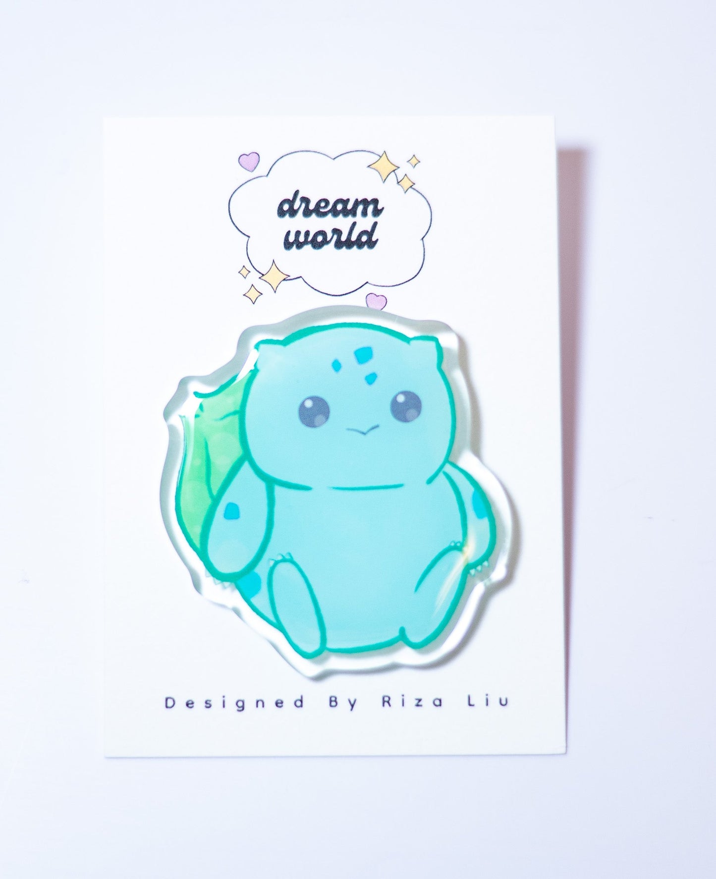 Dreamworld Bulba Acrylic Pin