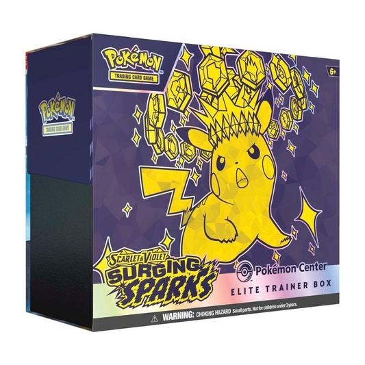 Pokemon Center Surging Sparks Elite Trainer Box