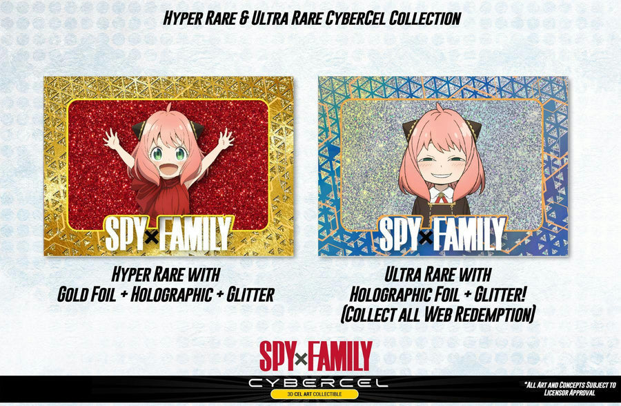 Cybercel Spy X Family Trading Cards Series 1