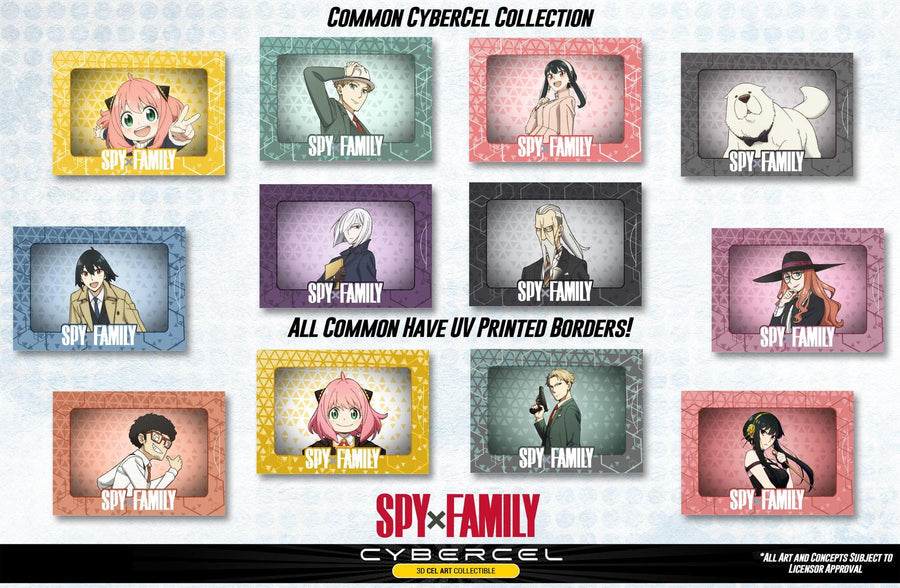 Cybercel Spy X Family Trading Cards Series 1